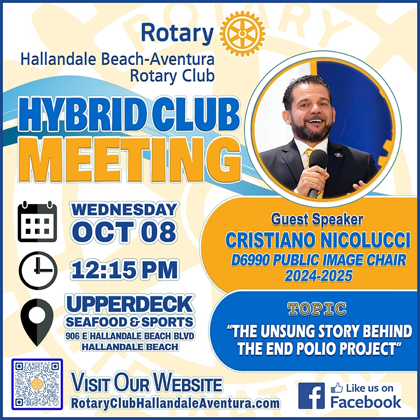 Hybrid Club Meeting: Wed., oct 8th @ 12:15 pm